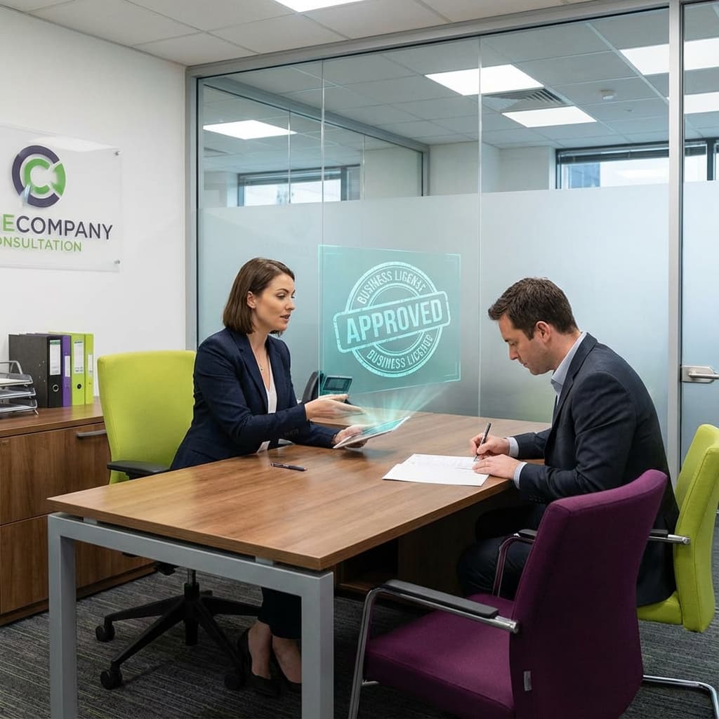 Business license registration and company formation services